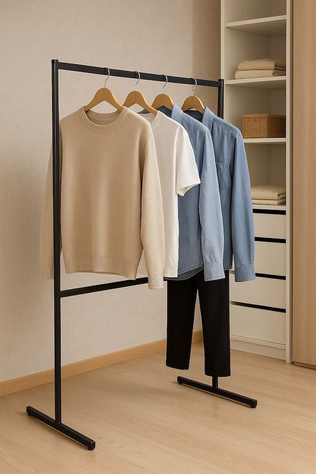 Стійка для одягу в стилі LOFT 